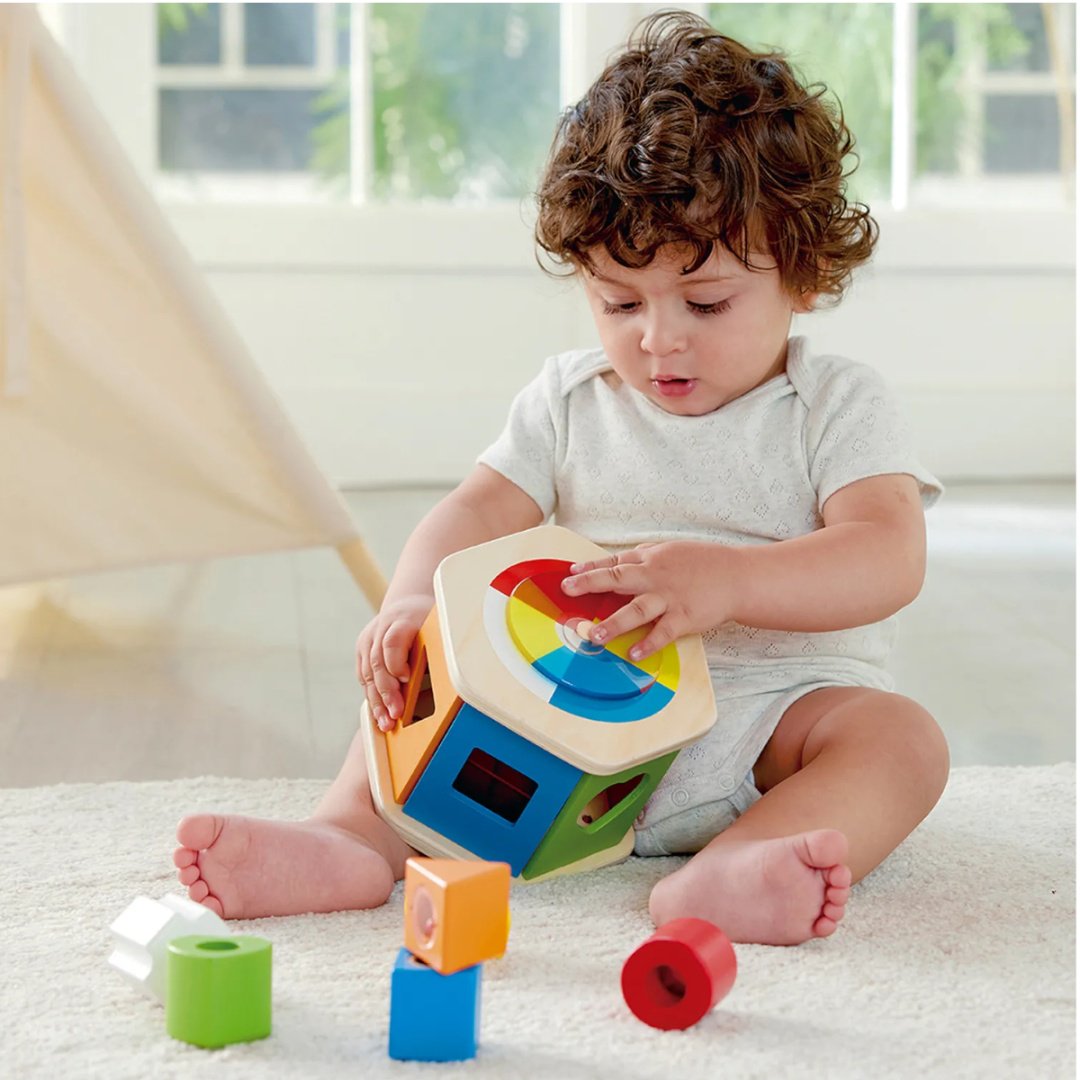 Сортер Hape Учим по цветам, 13 элементов - ForteMarket Сортер Hape Учим по цветам, 13 элементов купить,0