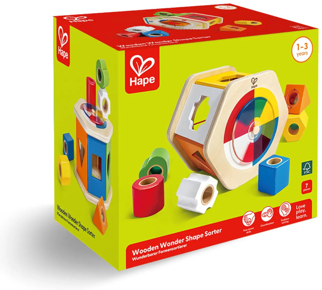 Сортер Hape Учим по цветам, 13 элементов купить,NaN