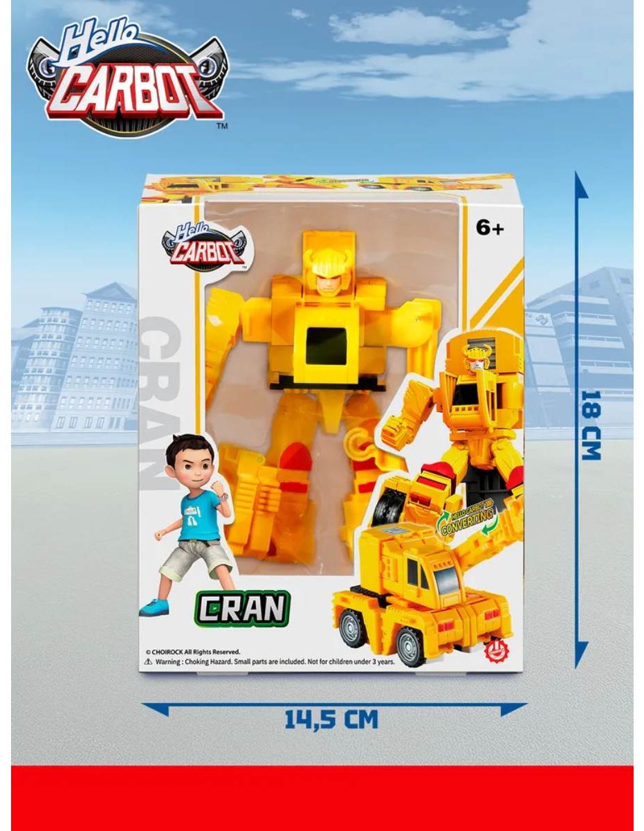 Трансформер Carbot Cran , высота 10 см купить,NaN