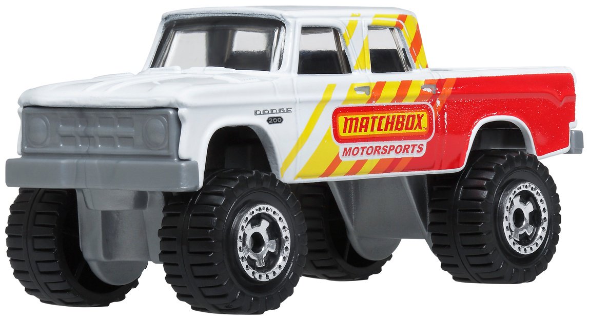 Внедорожник Matchbox 1968 Dodge D200 мультиколор