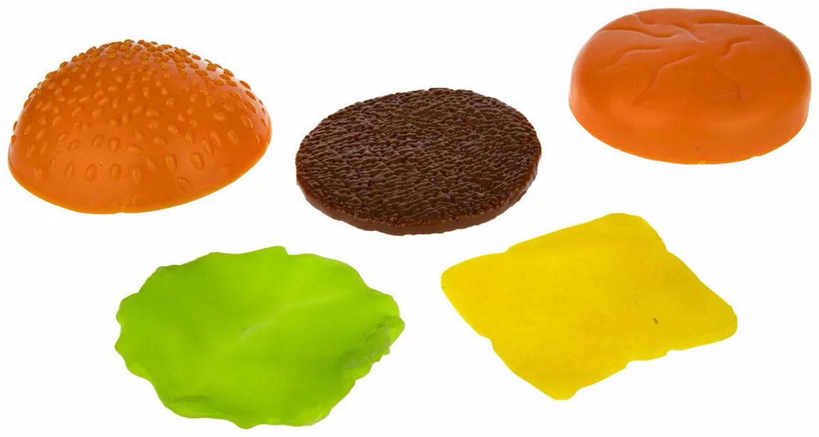 Игрушка-мялка 1TOY Бургер - ForteMarket Игрушка-мялка 1TOY Бургер купить,0