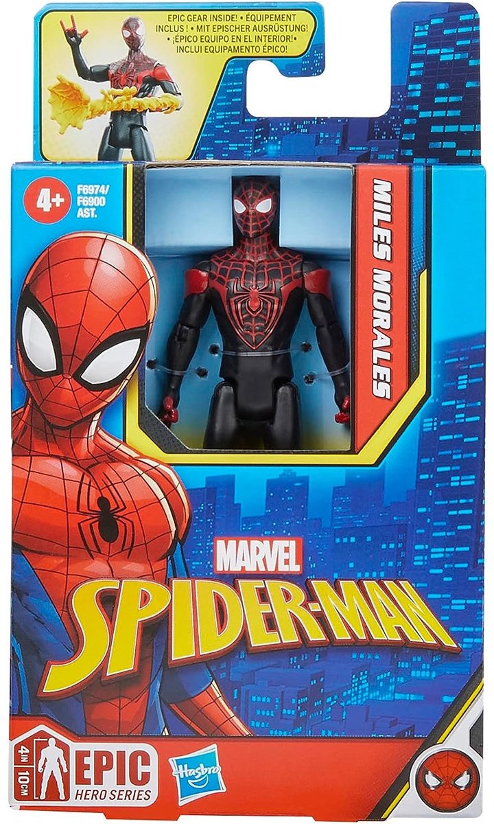 Фигурка Hasbro Miles Morales 10 см 1 шт купить,NaN