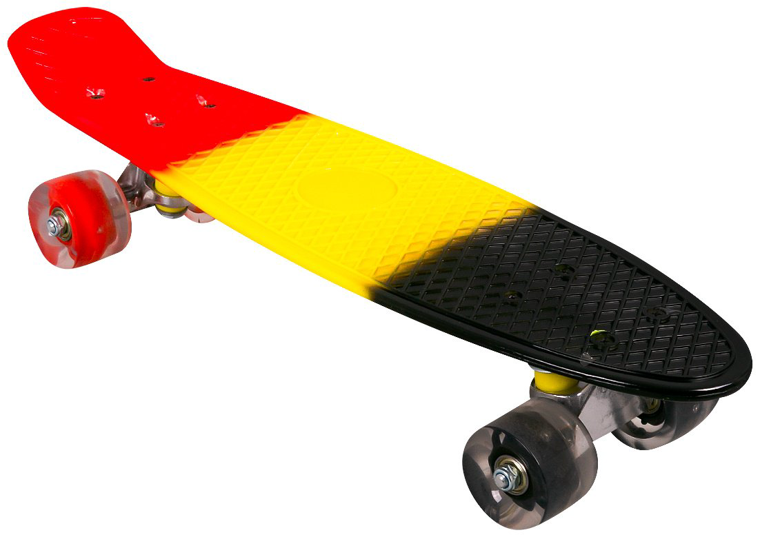 Скейтборд YIWU sport H1902-3/2 мультиколор 21.8 дюйм купить,NaN