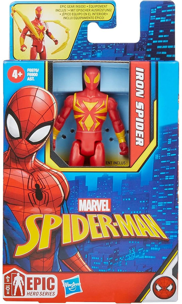 Фигурка Hasbro Iron Spider 10 см 1 шт купить,NaN