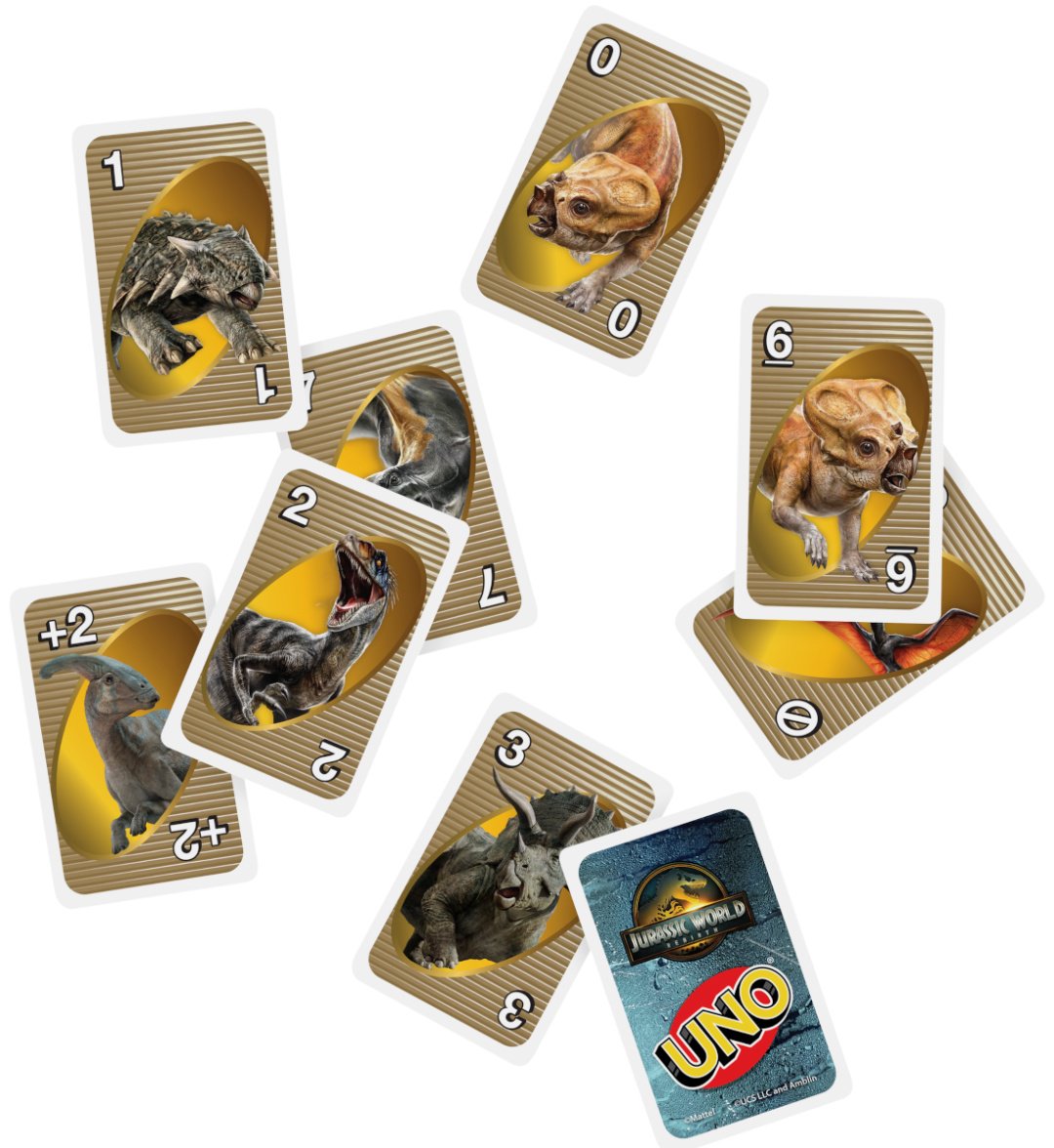 Mattel: UNO Jurassic World Rebirth купить,0