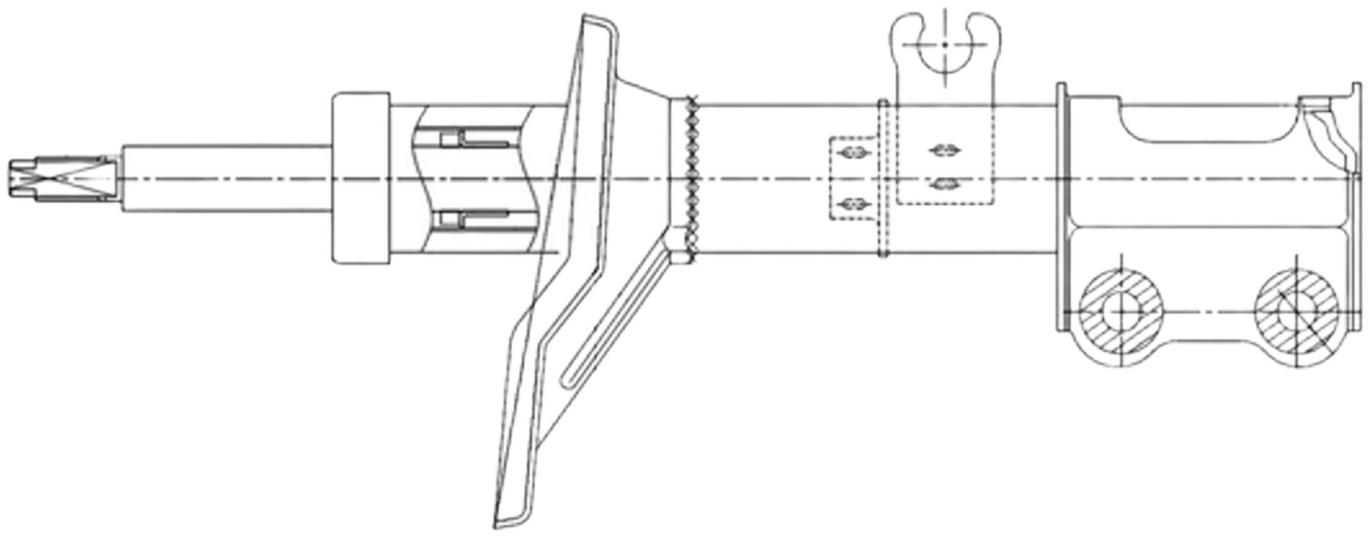 Амортизатор CTR передний GY1412G 1 шт купить,NaN