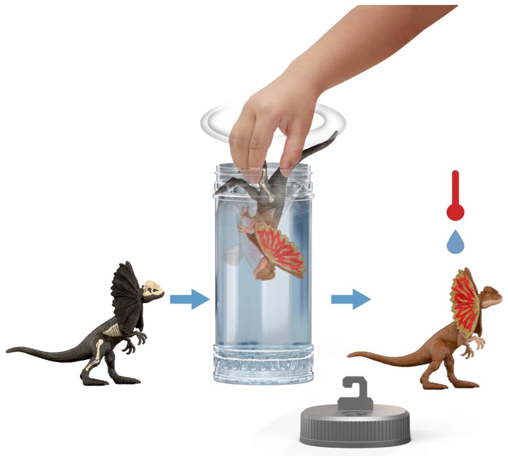 Jurassic World Dino Reveal 15 см 1 шт