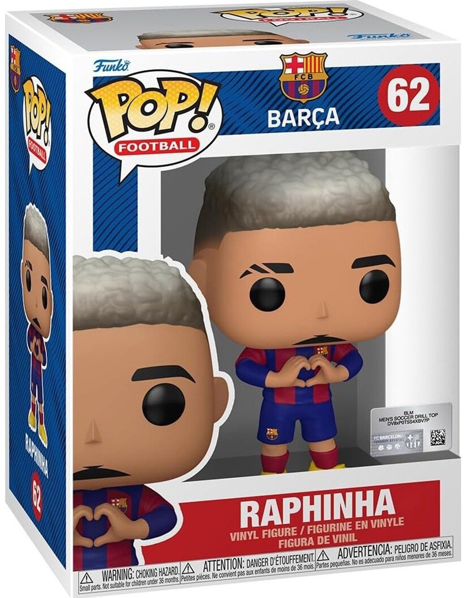 Фигурка Funko Raphinha 9 см 1 шт купить,NaN