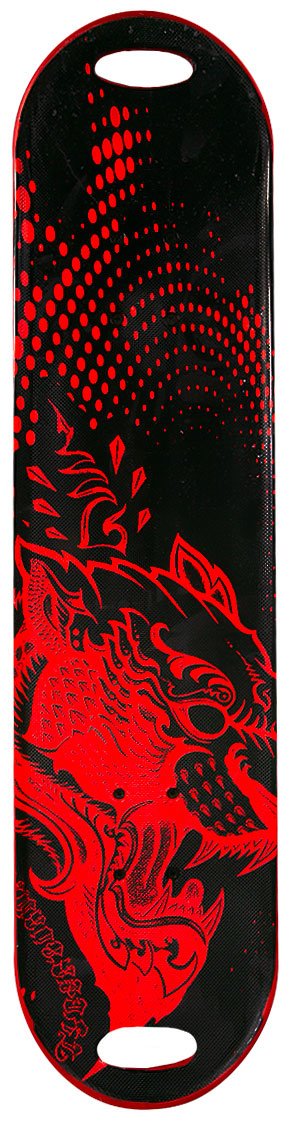 Скейтборд YIWU sport H1928/4 красный 31.4 дюйм