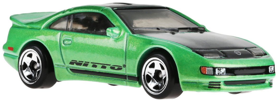 Машина Hot Wheels Коллекционная машинка 90S Street Scene Series - Nissan 300Zx Twin Turbo зеленый купить,NaN