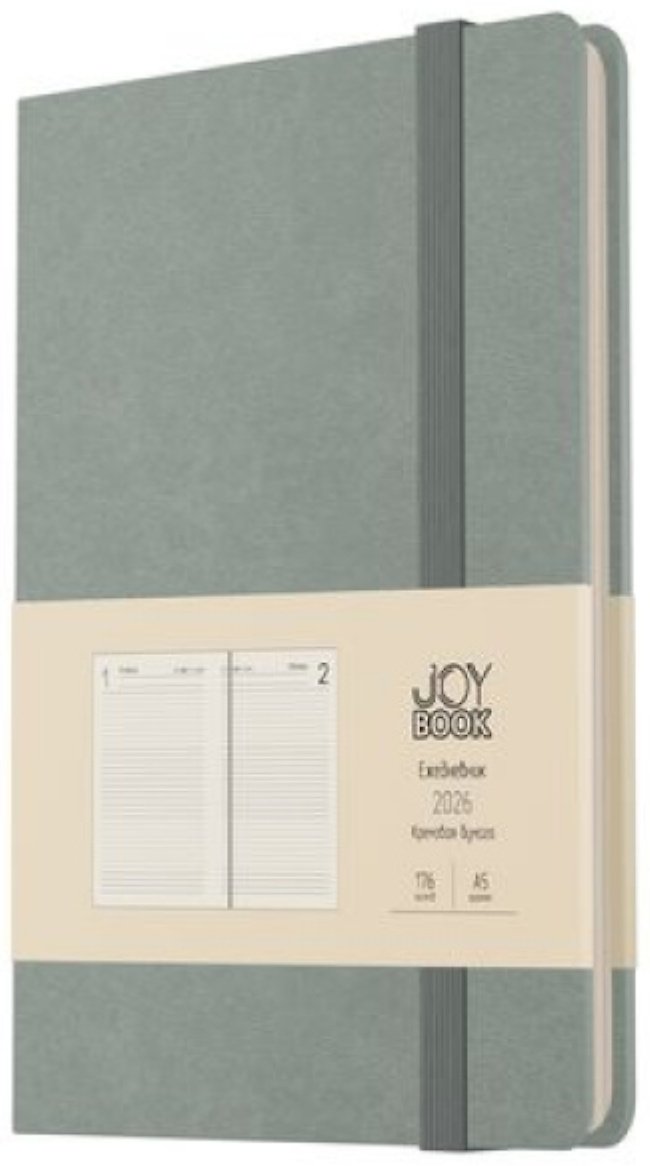 Ежедневник Listoff Joy Book. Мятное мороженое, A5, 176 л, зеленый