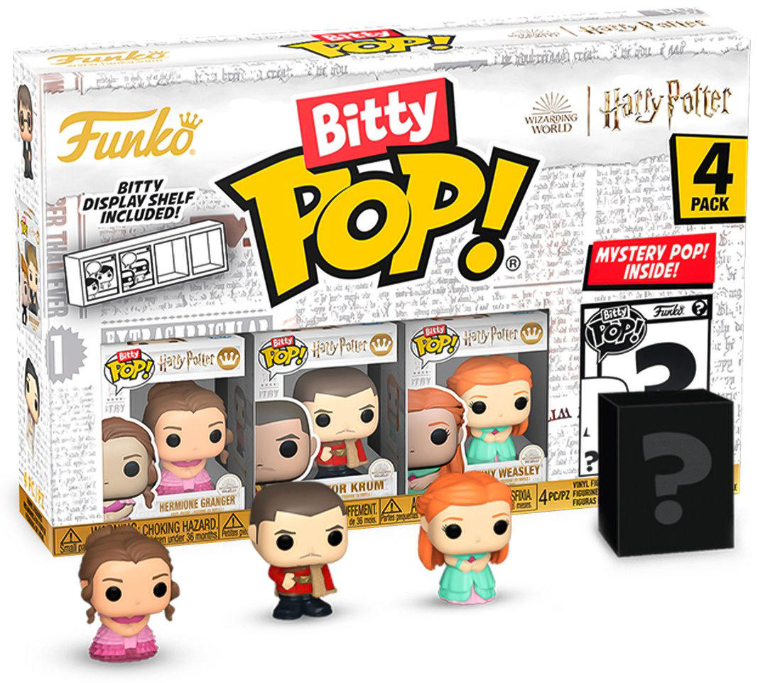 Фигурка Funko Harry Potter.&nbsp;Hermione Granger 4PK 2.3 см 4 шт купить,NaN