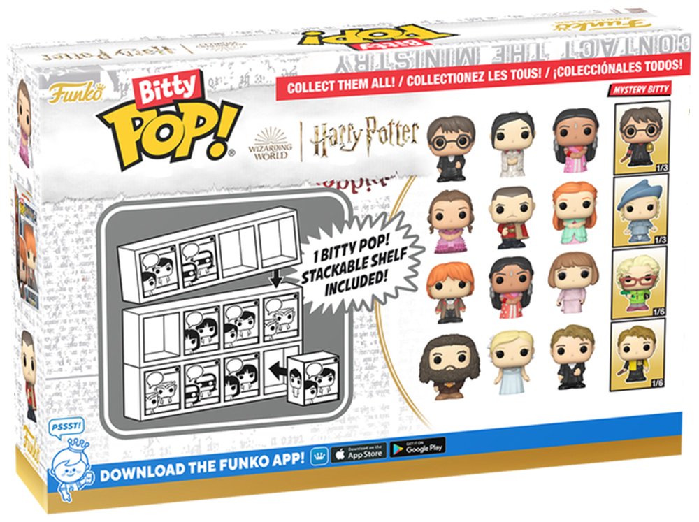 Фигурка Funko Harry Potter.&nbsp;Hermione Granger 4PK 2.3 см 4 шт купить,NaN