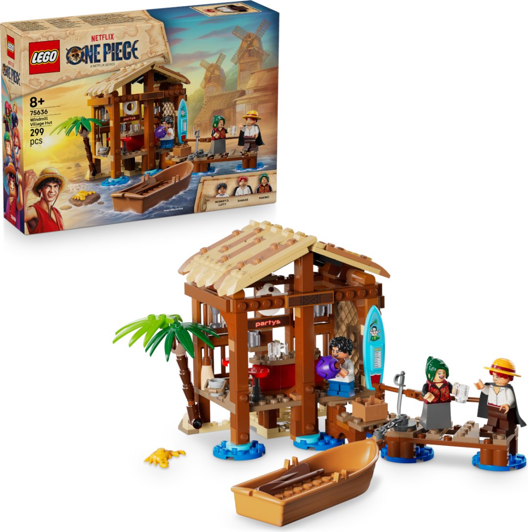 Конструктор LEGO Хижина ветряной мельницы, деталей 299 шт