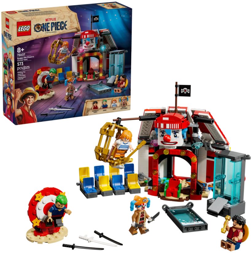 Конструктор LEGO Цирк-шапито клоуна Багги, деталей 573 шт купить,NaN
