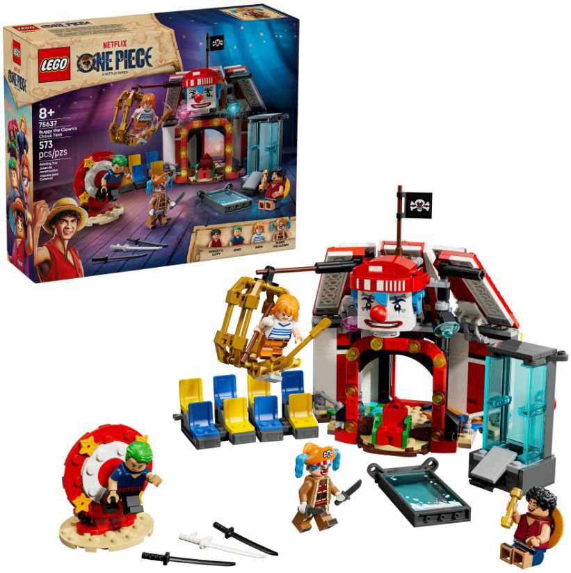 Конструктор LEGO Цирк-шапито клоуна Багги, деталей 573 шт купить,NaN