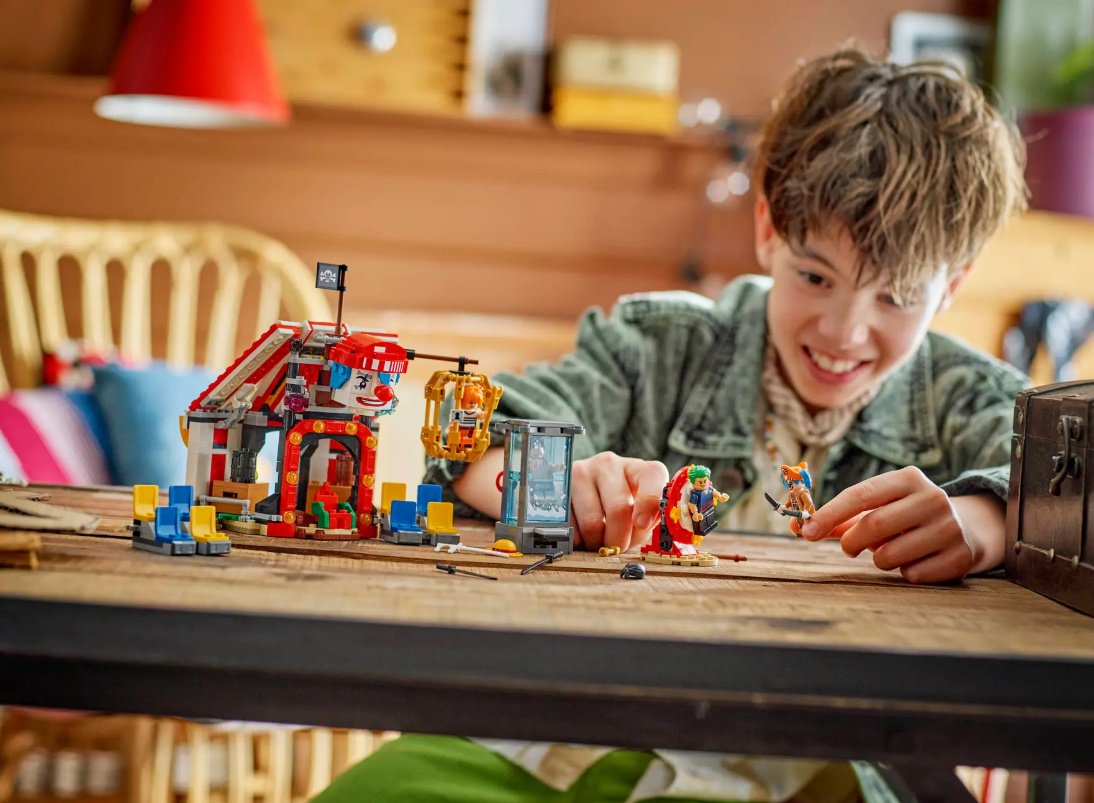 Конструктор LEGO Цирк-шапито клоуна Багги, деталей 573 шт купить,NaN