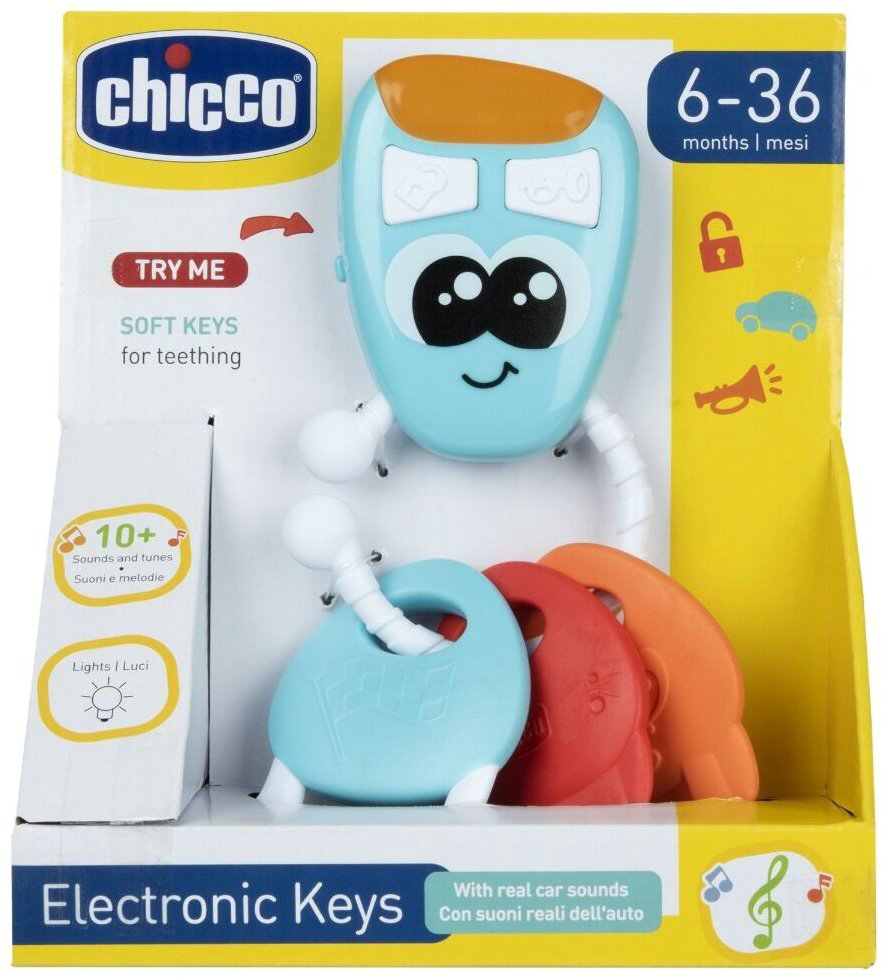 Погремушка Chicco Электронные ключи купить,NaN