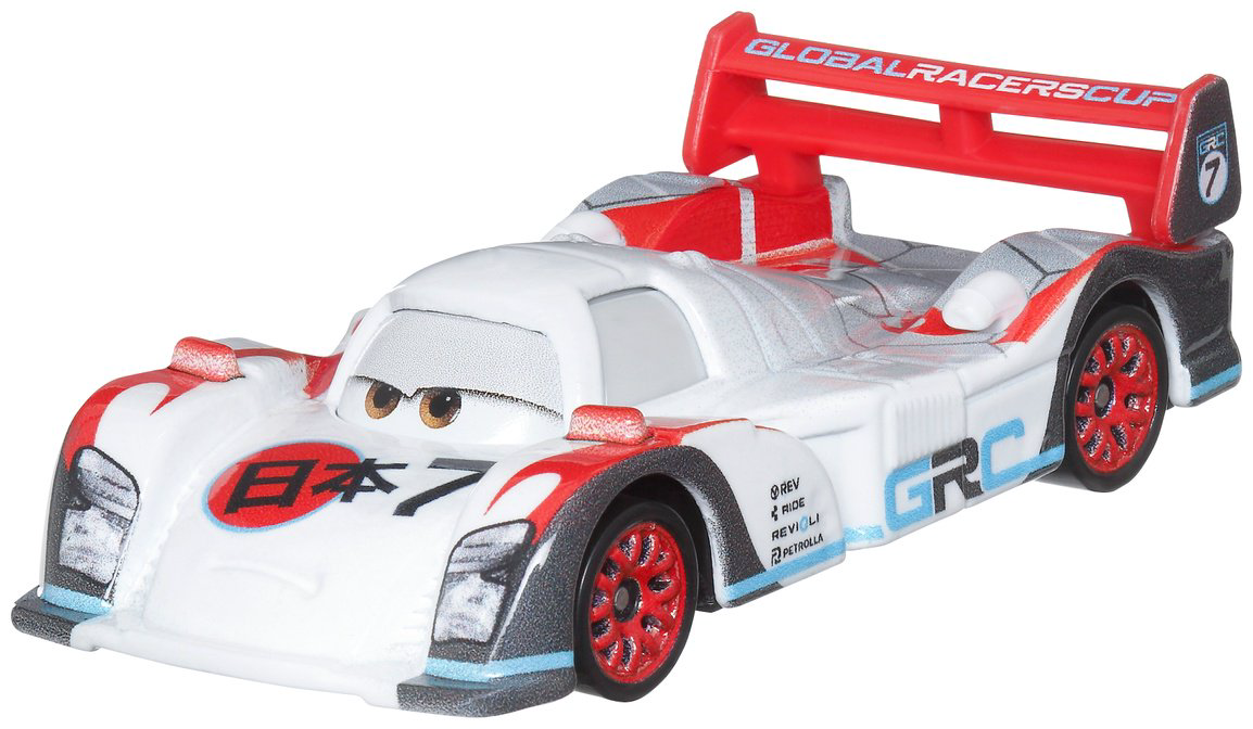 Легковая Cars Lightning Mcqueen &amp; Shu Todoroki белый, красный купить,NaN