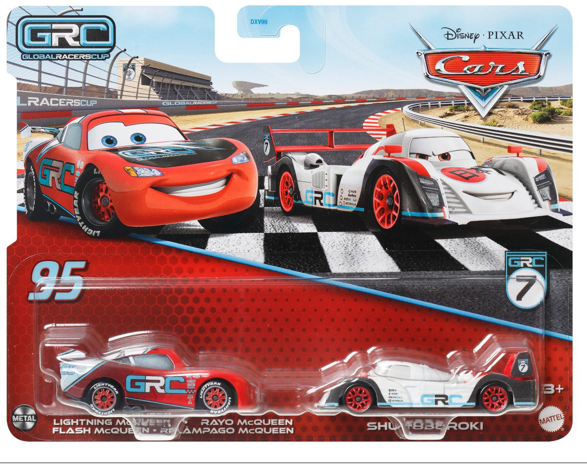 Легковая Cars Lightning Mcqueen &amp; Shu Todoroki белый, красный купить,NaN