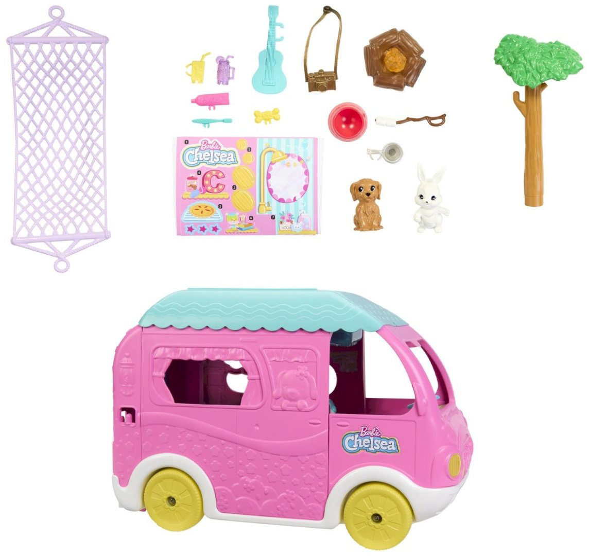 Набор Family.&nbsp;Игровой набор Кэмпер Челси Barbie HNH900 купить,NaN