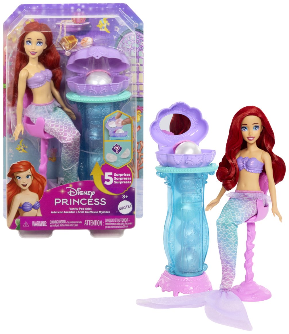Кукла-модель Disney Ракушка с сюрпризом для Ариэль 29 см купить,NaN