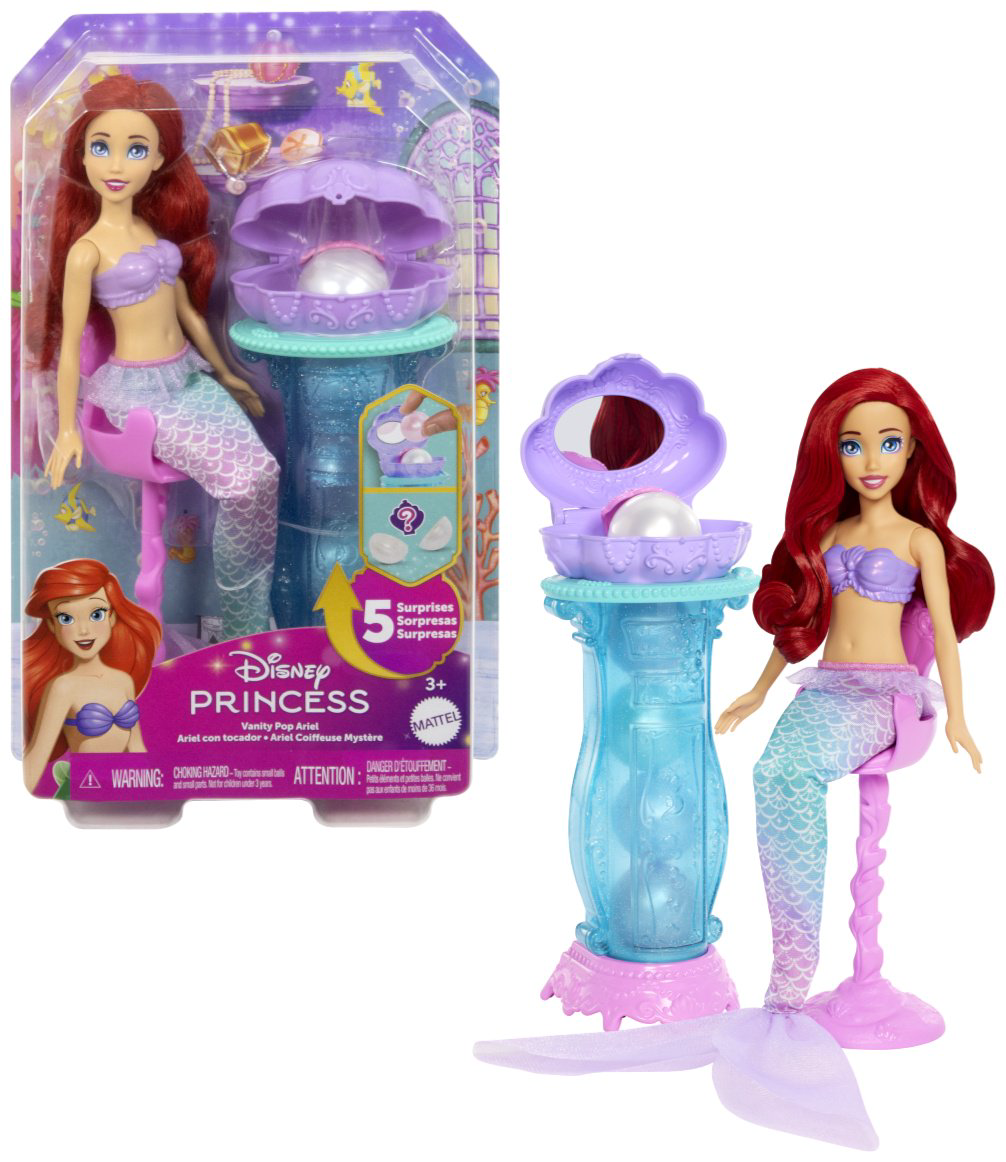 Кукла-модель Disney Ракушка с сюрпризом для Ариэль 29 см купить,NaN