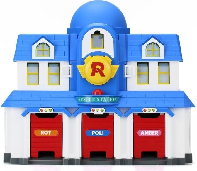 Паркинг Robocar Poli Штаб квартира мультиколор