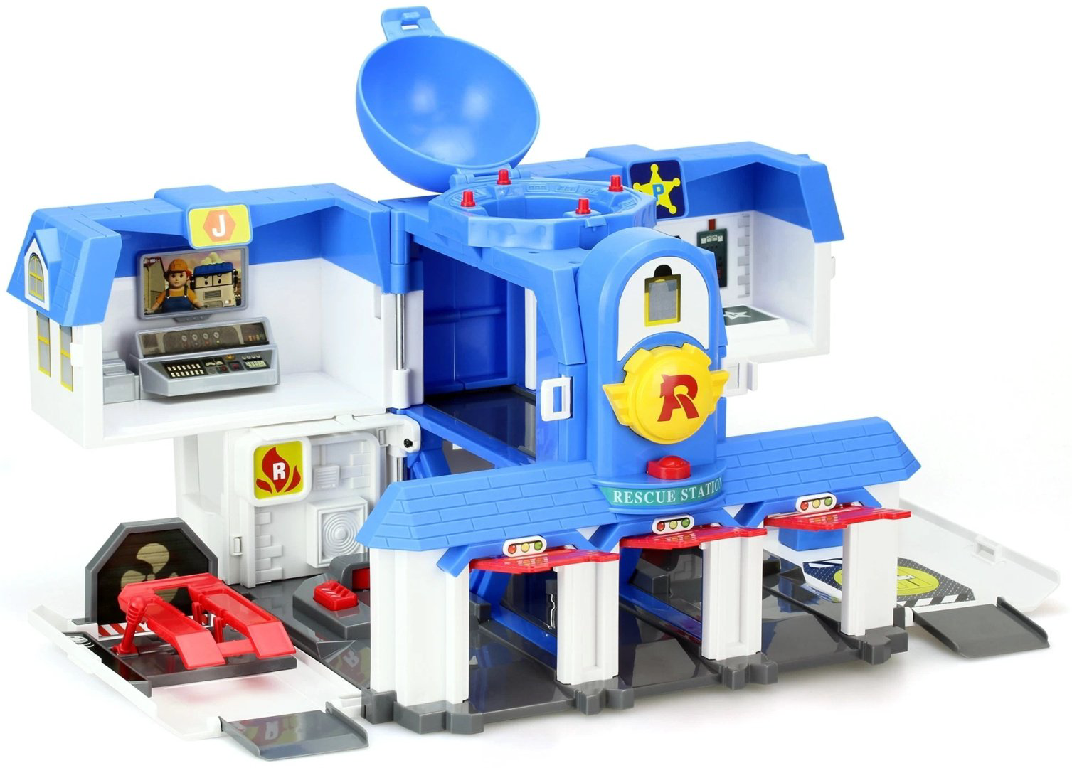 Паркинг Robocar Poli Штаб квартира мультиколор купить,NaN