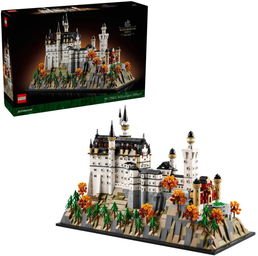 Конструктор LEGO Замок Нойшванштайн, деталей 3455 шт купить,NaN
