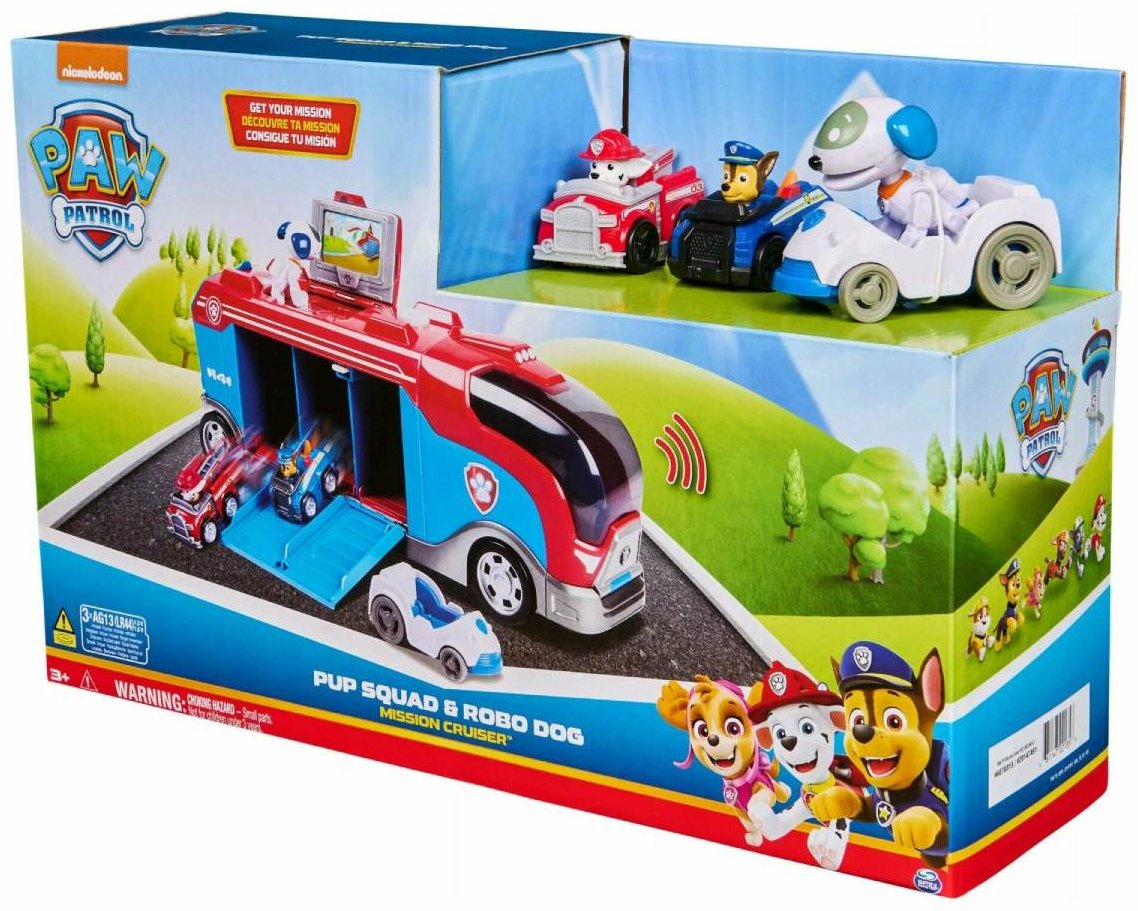 Набор PAW Patrol Патрульный транспорт купить,0
