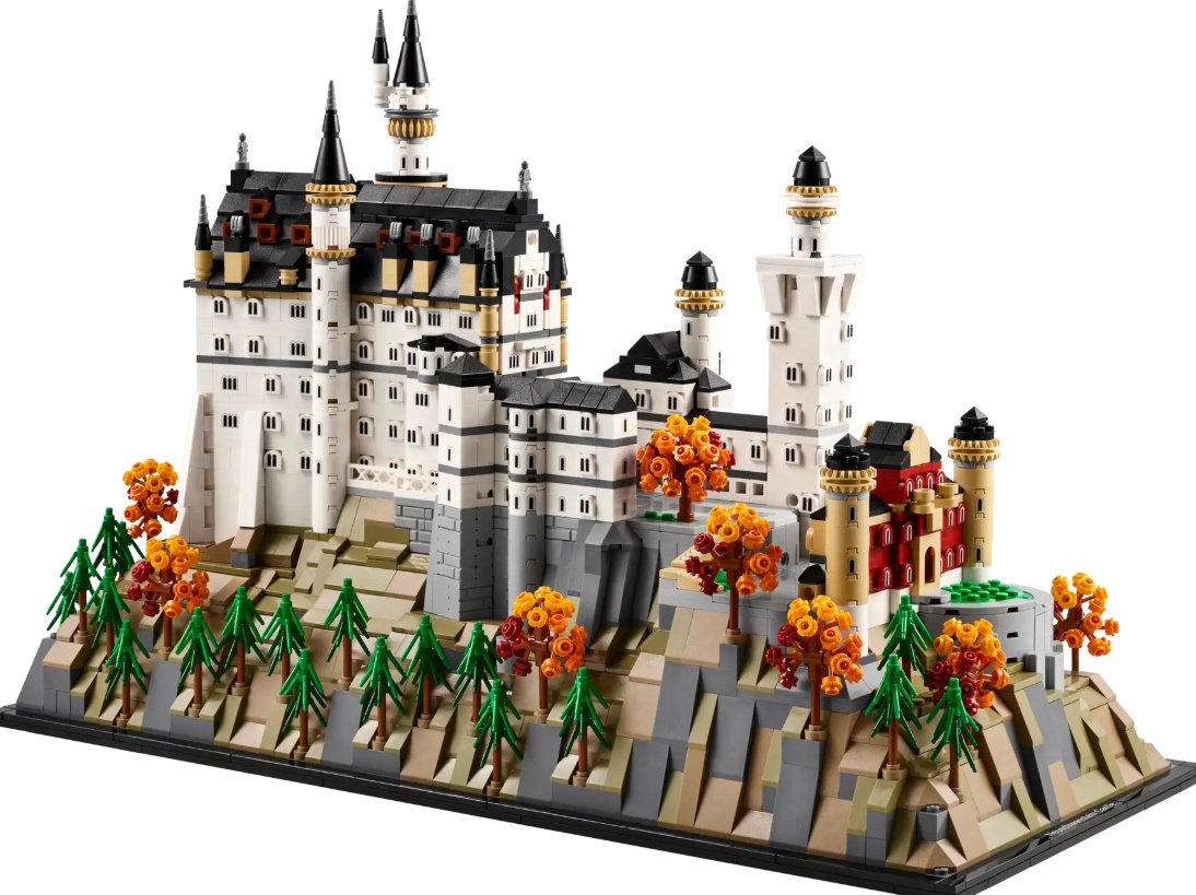 Конструктор LEGO Замок Нойшванштайн, деталей 3455 шт - ForteMarket Конструктор LEGO Замок Нойшванштайн, деталей 3455 шт купить,0