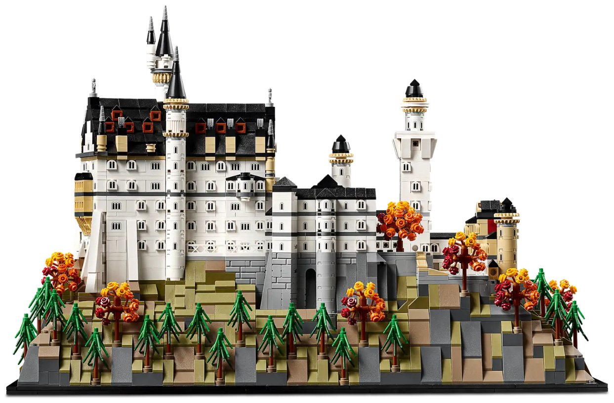 Конструктор LEGO Замок Нойшванштайн, деталей 3455 шт - ForteMarket Конструктор LEGO Замок Нойшванштайн, деталей 3455 шт купить,0