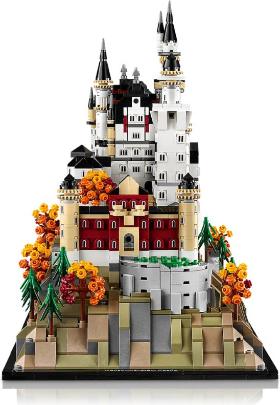 Конструктор LEGO Замок Нойшванштайн, деталей 3455 шт - ForteMarket Конструктор LEGO Замок Нойшванштайн, деталей 3455 шт купить,0