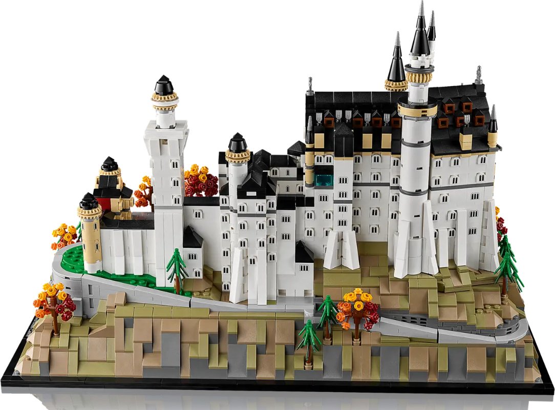 Конструктор LEGO Замок Нойшванштайн, деталей 3455 шт - ForteMarket Конструктор LEGO Замок Нойшванштайн, деталей 3455 шт купить,0