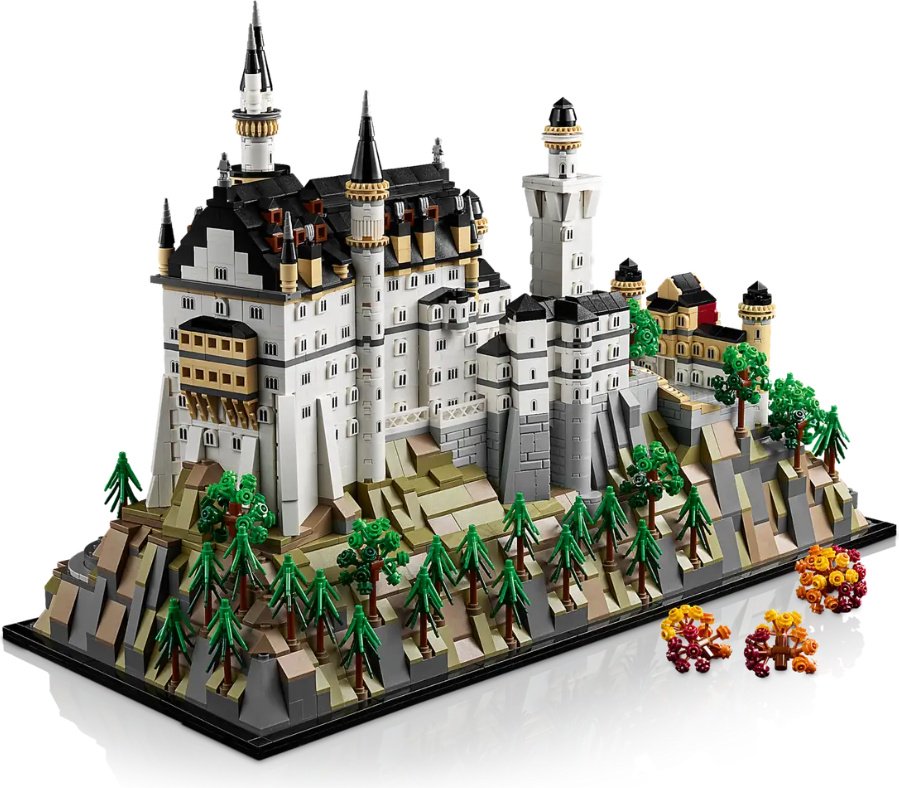 Конструктор LEGO Замок Нойшванштайн, деталей 3455 шт - ForteMarket Конструктор LEGO Замок Нойшванштайн, деталей 3455 шт купить,0