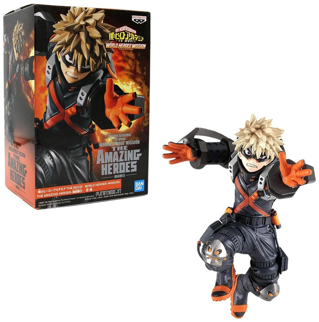 Фигурка Bandai Katsuki Bakugo 15 см 1 шт купить,NaN
