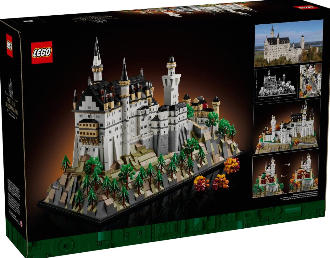 Конструктор LEGO Замок Нойшванштайн, деталей 3455 шт - ForteMarket Конструктор LEGO Замок Нойшванштайн, деталей 3455 шт купить,0