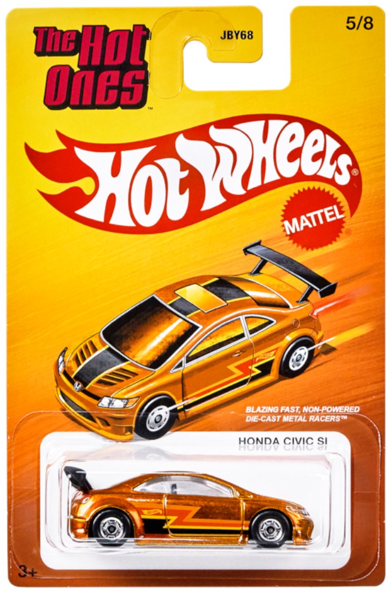 Легковая Hot Wheels Honda Civic Si мультиколор купить,NaN