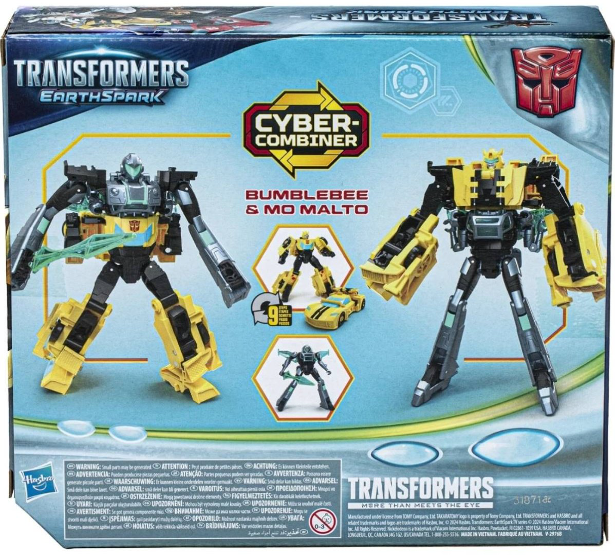 Трансформер Transformers Bumblebee &amp; Mo Malto, высота 12.5 см купить,NaN