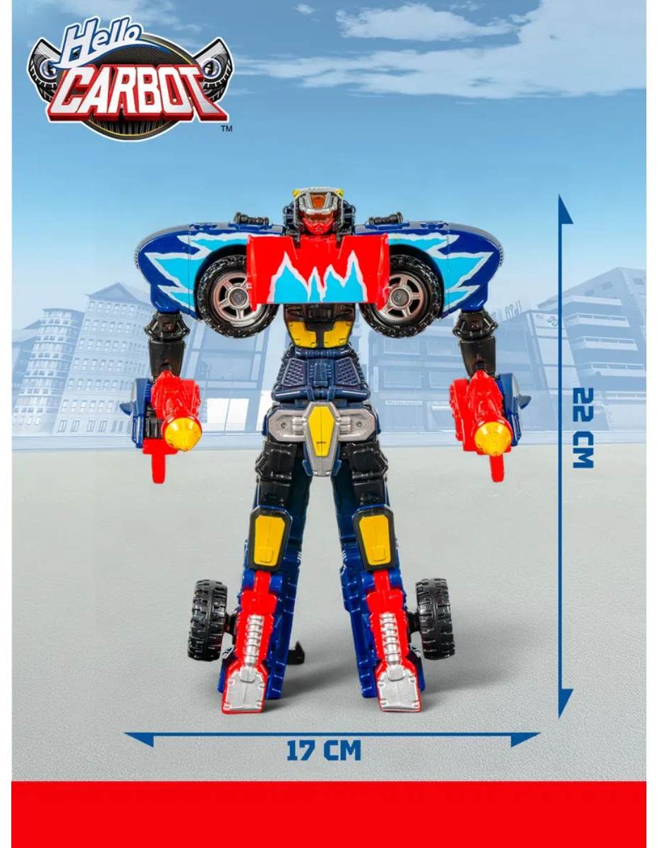 Трансформер Carbot Карбот Beatrun S5 Hello Carbot 66037, высота 20 см купить,NaN