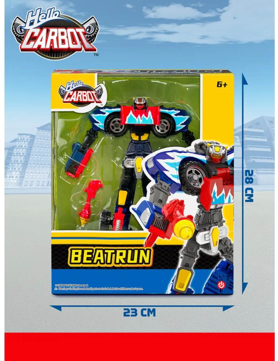 Трансформер Carbot Карбот Beatrun S5 Hello Carbot 66037, высота 20 см купить,NaN