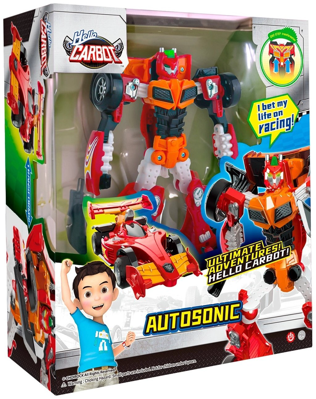 Трансформер Carbot Карбот Auto Sonic S5 Hello Carbot 66038, высота 20 см купить,NaN