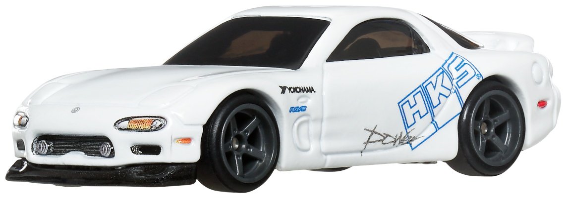 Легковая Hot Wheels Mazda RX-7 FD белый купить,NaN