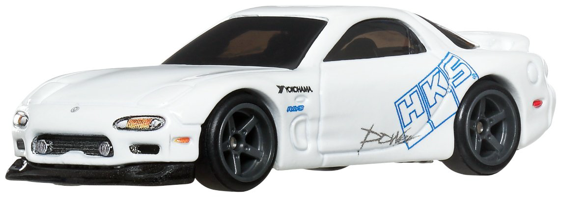 Легковая Hot Wheels Mazda RX-7 FD белый купить,NaN