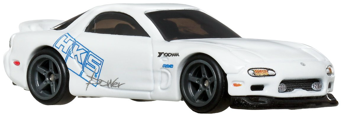 Легковая Hot Wheels Mazda RX-7 FD белый купить,NaN