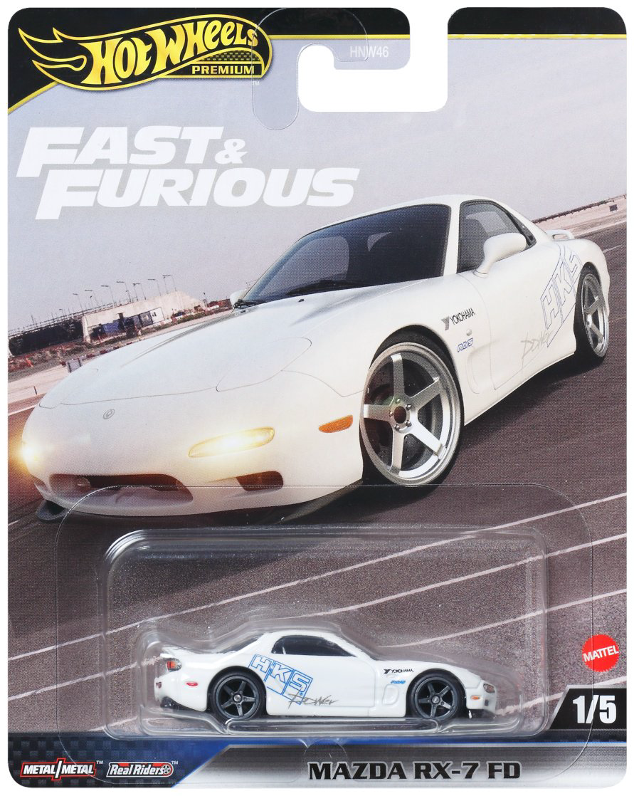 Легковая Hot Wheels Mazda RX-7 FD белый купить,NaN