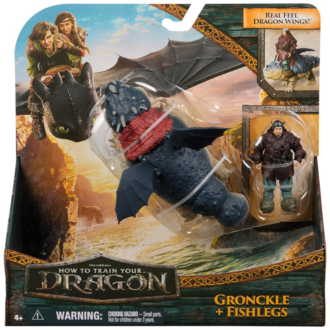 How To Train Your Dragon Рыбьеног и Громмель 23 см 2 шт купить,NaN