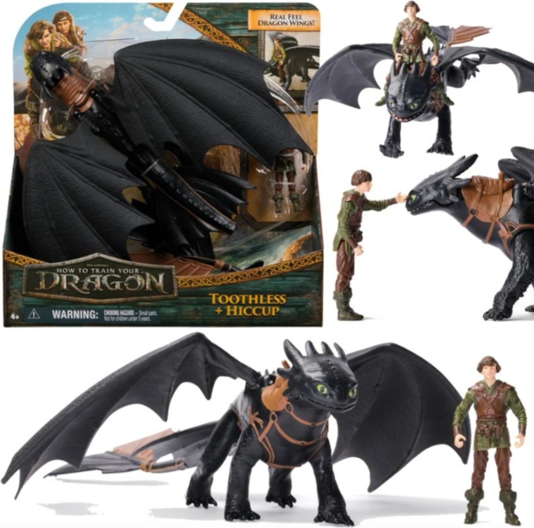 How To Train Your Dragon Иккинг и Беззубик 15 см 2 шт купить,NaN