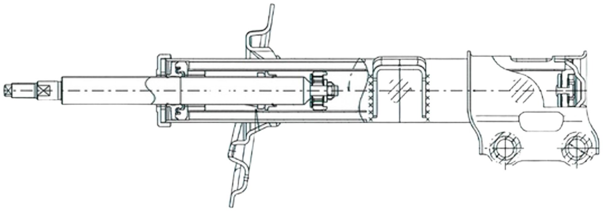 Амортизатор CTR передний GY 1040G 1 шт